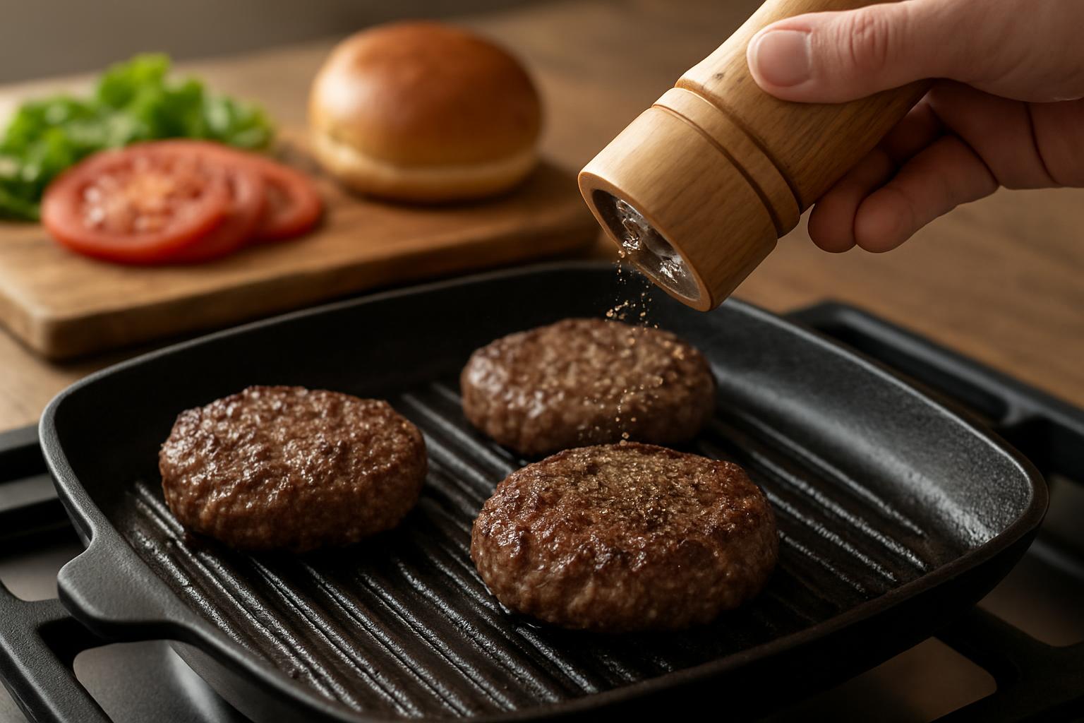 Sekret soczystych burgerów wołowych